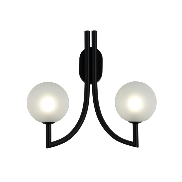 Marradun beirazko horma-lanpara bikoitza garaikidea