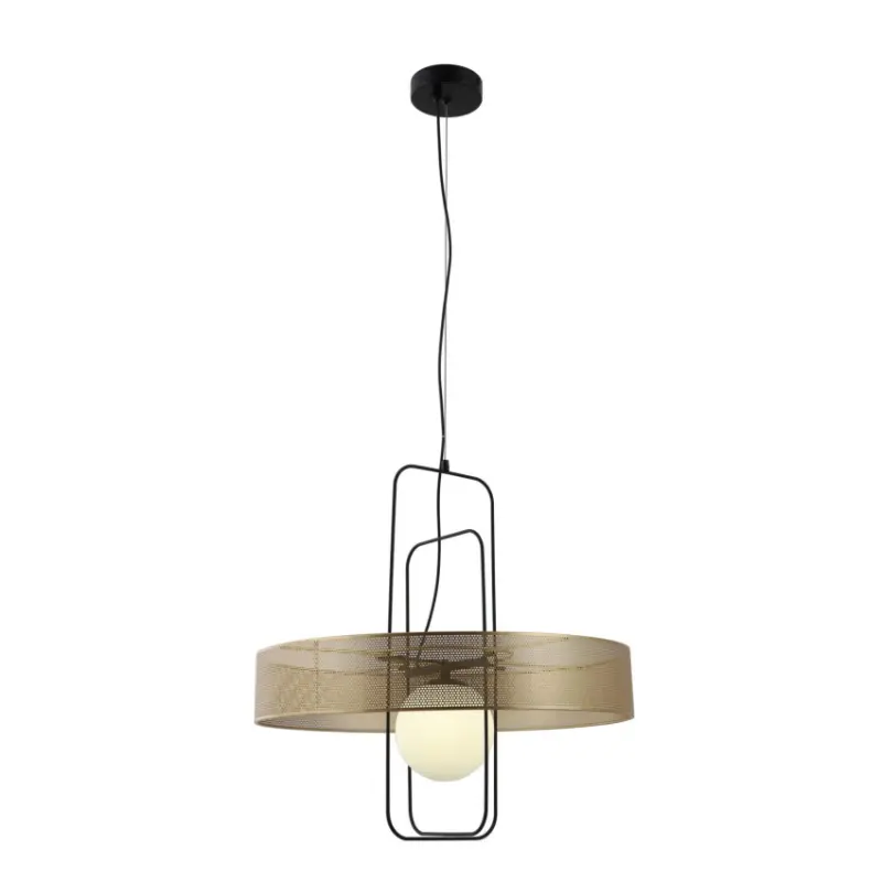 Honeycomb metalezko lanpara