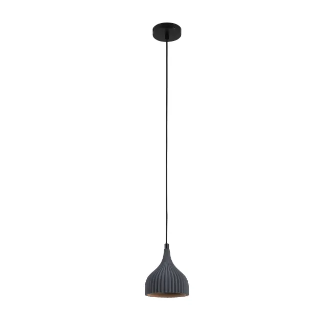 Industrial Loft zementuzko lanpara zintzilikarioa